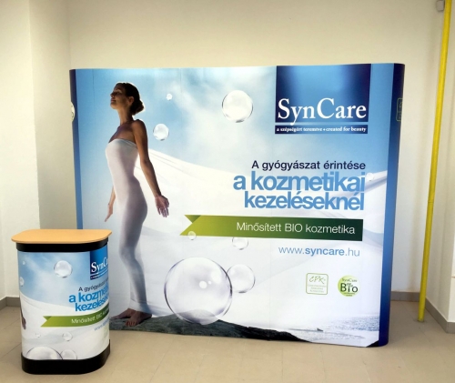 pop up prezentačná stena SynCare 3x3 rovná