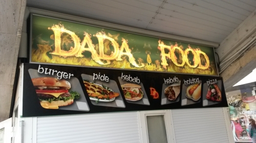 potlač pre svetelnú reklamu dada food