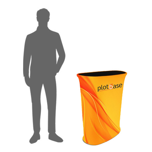 Grafika textilného promo pultu Plotbase