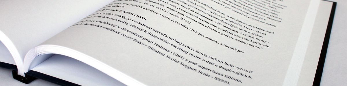pevná - knižná väzba